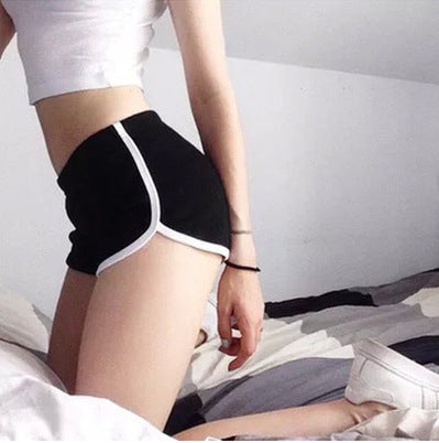 New Summer Shorts Women Casual Shorts Workout Waistband Skinny Short - Sport Girls USA