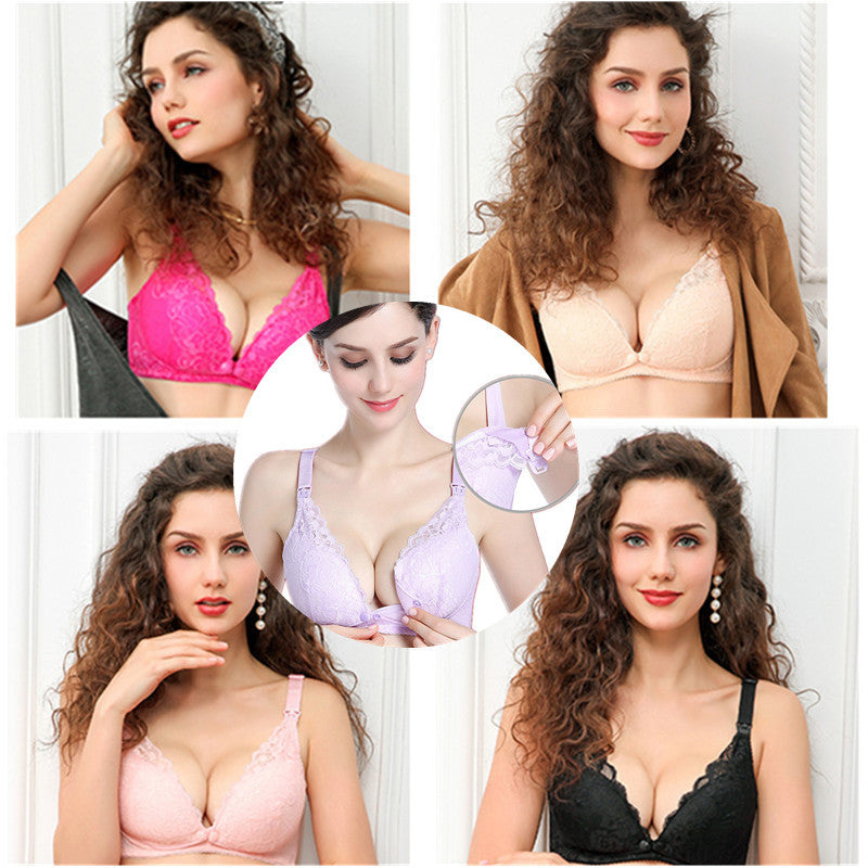 BreastFeeding Bra Lace Cotton Maternity Nursing bra - Sport Girls USA