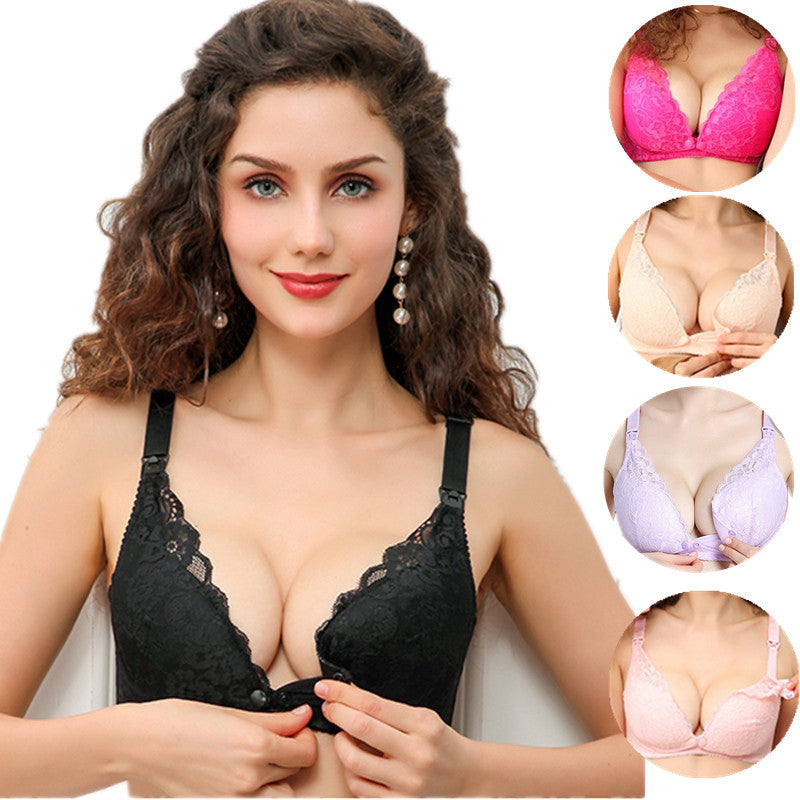 BreastFeeding Bra Lace Cotton Maternity Nursing bra - Sport Girls USA