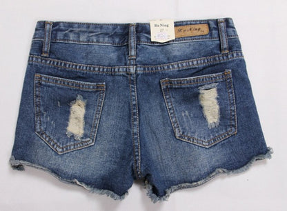 Torn Denim Shorts For Women - Sport Girls USA