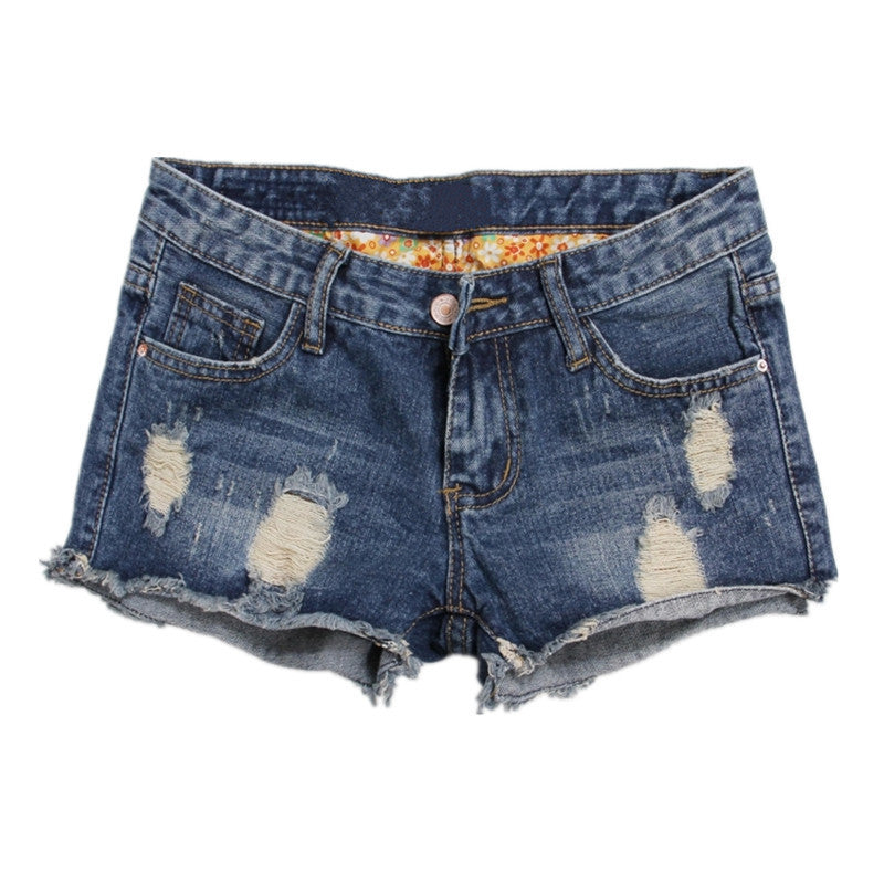 Torn Denim Shorts For Women - Sport Girls USA