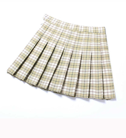 New Women's Plaid Pleated Skirt Skirt Women - Sport Girls USA