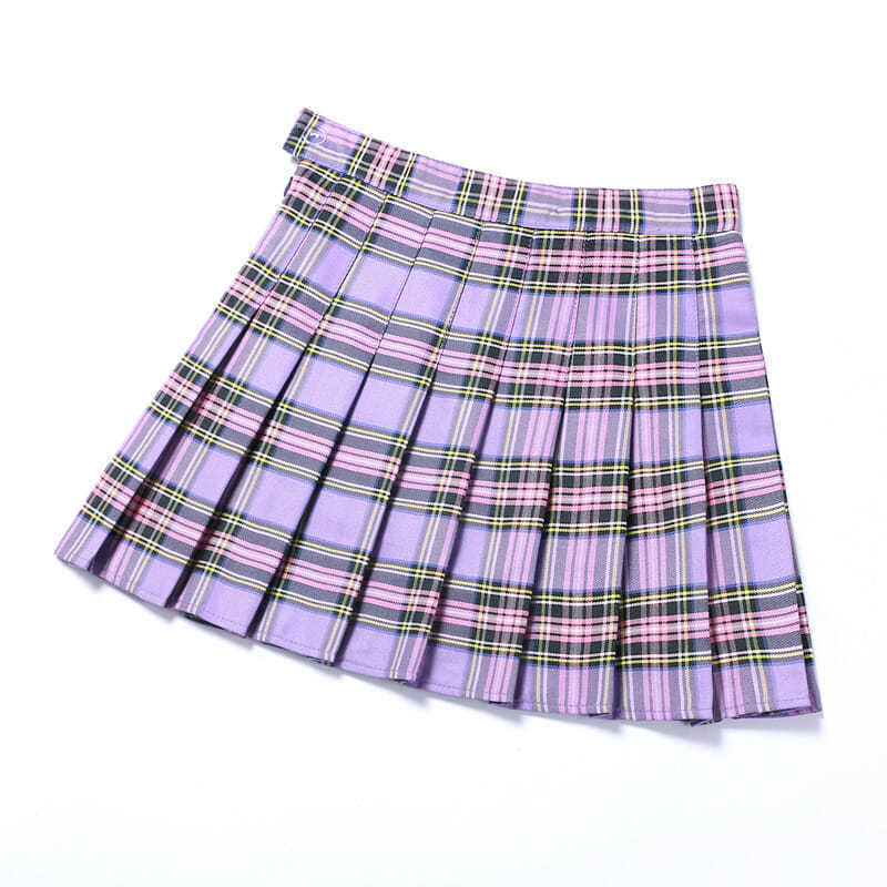 New Women's Plaid Pleated Skirt Skirt Women - Sport Girls USA