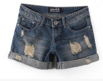 Torn Denim Shorts For Women - Sport Girls USA