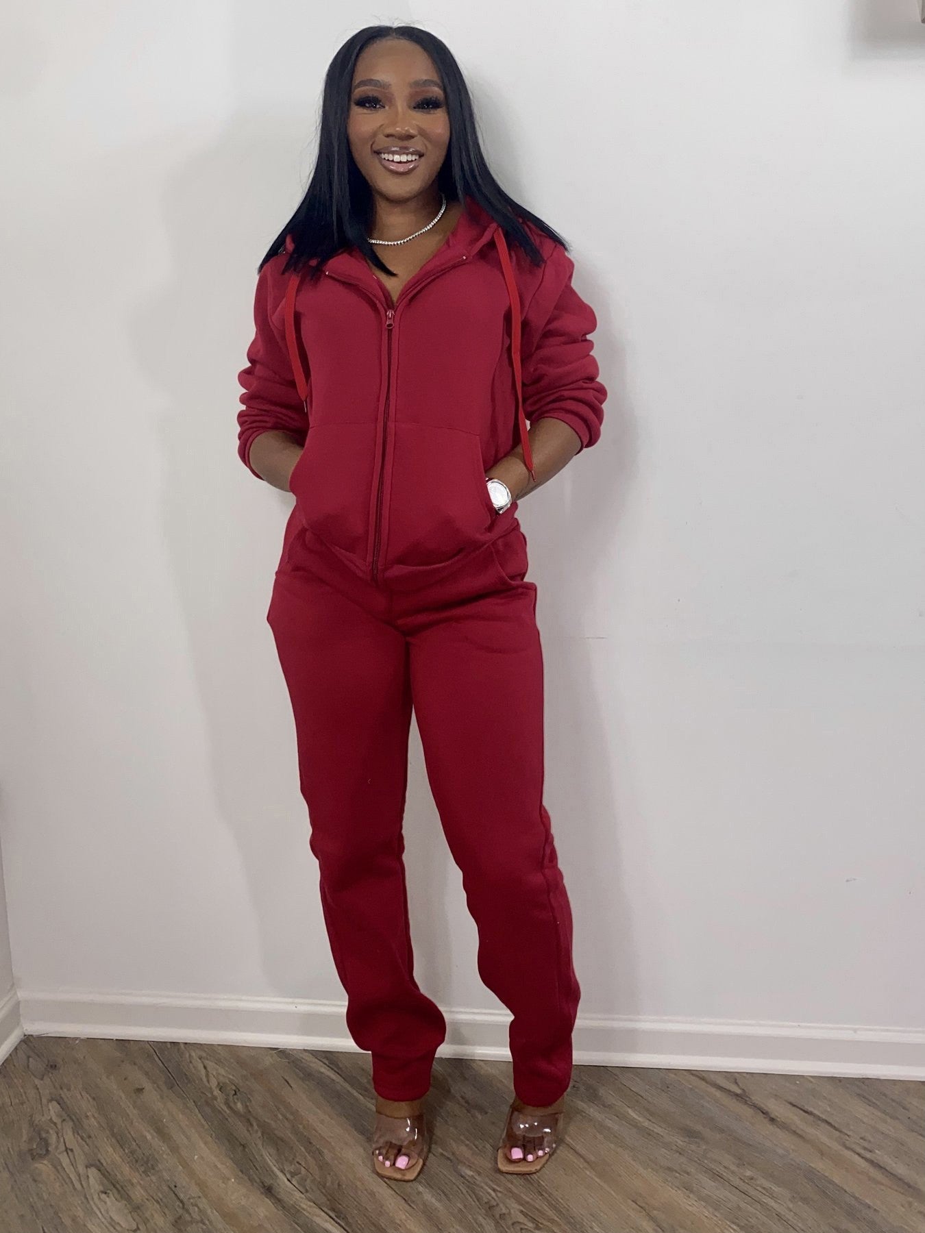 Women Sweatsuit Set 2 Piece Outfits Casual Hoodies Tops And Sweatpants Jogger Tracksuits Loose Trousers - Sport Girls USA