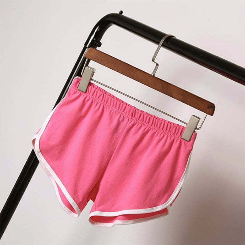 New Summer Shorts Women Casual Shorts Workout Waistband Skinny Short - Sport Girls USA