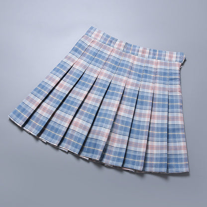 New Women's Plaid Pleated Skirt Skirt Women - Sport Girls USA